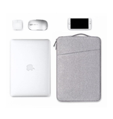 Macbook Sleeve | MacBook Pro 14" - Himalaya Stof Sleeve - Grå - DELUXECOVERS.DK