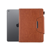 iPad Air 2 | iPad Air 2 9.7" (2014) - Verona™ Multietui Ægte Læder Cover - Brun - DELUXECOVERS.DK