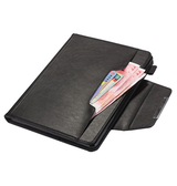 iPad 5 | iPad 5 - 9.7" - Verona™ Multietui Ægte Læder Cover - Sort - DELUXECOVERS.DK
