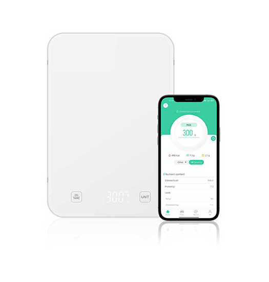 Gadgets | Køkkenvægt med APP - Smart Digitalvægt m. Ernæringsmåling - DELUXECOVERS.DK