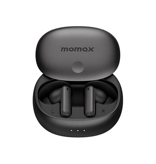 In-ear Headset | MOMAX™ | Trådløse Høretelefoner | Støjreducerende - Bt 5.4 - Sort - DELUXECOVERS.DK