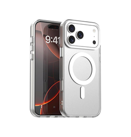 iPhone 17 Pro | iPhone 17 Pro - DeLX™ Frosted Cover m. MagSafe - Hvid - DELUXECOVERS.DK