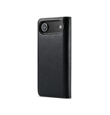 iPhone 17 Air | iPhone 17 Air - Vintage 2-i-1 plånboksfodral i läder (avtagbart skal) – Svart – DG.MING™ - DELUXECOVERS.SE