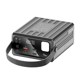 Powerbank | JOKO® | Stor kapacitet Powerbank 120.000 mAh | 22,5W hurtig opladning, bærbar oplader – Sort - DELUXECOVERS.DK