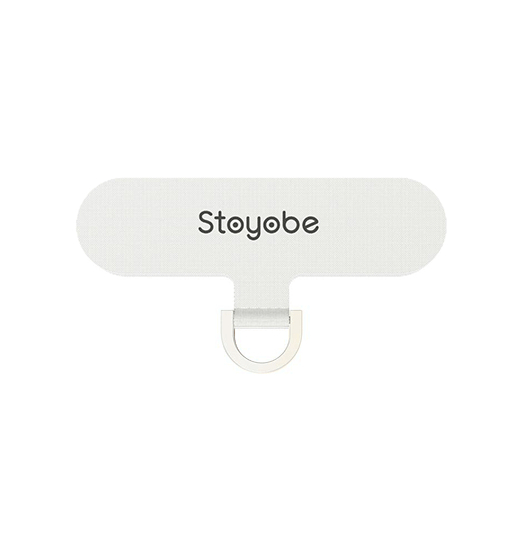 Mobilrem, håndledsrem, Nylon snor | DUX DUCIS™ Nylonstof-adapter til telefonrem - Sølv - DELUXECOVERS.DK