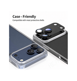 iPhone Beskyttelsesglas | iPhone 17 Pro Max - XDCASE™ Armor Kamera Linse Beskyttelsesglas - Sort - DELUXECOVERS.DK