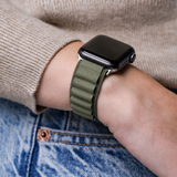 Apple Watch 38-42mm | Apple Watch (38/40/SE/41/42mm) - L'Empiri™ Trail-X Nylon Loop - Grøn - DELUXECOVERS.DK