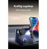 Mobilholder (Sugekop) | <X>X97 Premium Magnetisk Mobilholder | Sugekop 360° - MagSafe kompatibel - DELUXECOVERS.DK