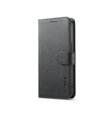 iPhone 17e / 16e | iPhone 17e / 16e - LC.IMEEKE™ Læder Cover M. Kortholder - Sort - DELUXECOVERS.DK