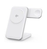 3-i-1 & Multi-Ladestationer | <X>Magcold™ 3-i-1 Ladestation til Mobil, iWatch, AirPods - 45W! - MagSafe - Hvid - DELUXECOVERS.DK