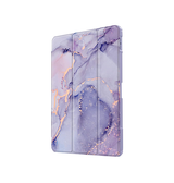 iPad 10.9" (2022) | iPad 11" (2025) / iPad 10.9" (2022) - DeLX™ Marble Cover - Amethyst Glow - DELUXECOVERS.DK