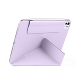 iPad Pro 12,9 (2020) | iPad Pro 12.9" (2020) - NOBLE™ Magnetisk Trifold Cover - Lilla - DELUXECOVERS.DK