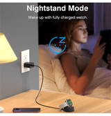 Apple Watch Opladere & Standere | Apple Watch - MagCold® Trådløs Oplader Stander - Sort - DELUXECOVERS.DK