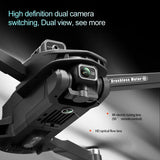 Drönare | SkyPro™ 8K - GPS-drönare - Dubbel kamera - Brushless - 60FPS - DELUXECOVERS.SE
