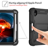 iPad Mini 6 | iPad Mini 6/7 (2021/2024) - ToughCase™ 360° Håndværker Cover - Sort - DELUXECOVERS.DK