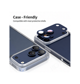 iPhone Beskyttelsesglas | iPhone 17 Pro - XDCASE™ Armor Kamera Linse Beskyttelsesglas - Mørkeblå - DELUXECOVERS.DK
