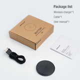 Trådløs oplader | NILLKIN® | Mini Trådløs Oplader - 10W - Sort - DELUXECOVERS.DK