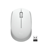 Mus | Logitech M172 - Trådløs Mus til Mac/Windows - 2.4GHz - Hvid - DELUXECOVERS.DK
