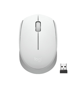 Mus | Logitech M172 - Trådløs Mus til Mac/Windows - 2.4GHz - Hvid - DELUXECOVERS.DK