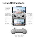 Drönare | SkyPro™ 8K - GPS-drönare - Dubbel kamera - Brushless - 60FPS - DELUXECOVERS.SE