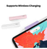 Apple Pencil Tilbehør | Stylus Pen Grip - 3-pakke - Hvid/Lilla/Pink - Apple Pencil - DELUXECOVERS.DK