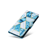 Samsung Galaxy S24 | Samsung Galaxy S24 - UNIQ™ Marble Læder Etui - Ocean - DELUXECOVERS.DK