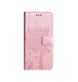 iPhone 17e / 16e | iPhone 17e / 16e - BUTTERFLY™ Læder Etui / Taske M. Pung - Rose - DELUXECOVERS.DK
