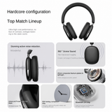 Høretelefoner og Headset | Over-Ear Trådløs Headset Bluetooth 5.4 M. Aktiv Støjreduktion - Sort - DELUXECOVERS.DK