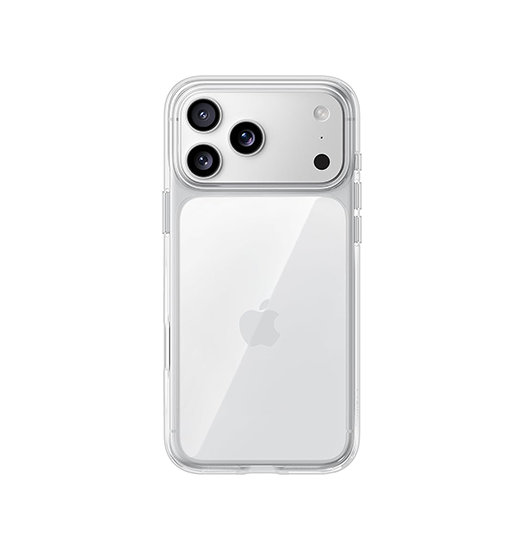 iPhone 17 Pro | iPhone 17 Pro - DeLX™ Ultra Silikone Cover - Gennemsigtig - DELUXECOVERS.DK