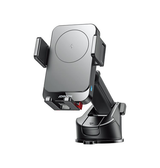 Mobilholder Trådløs (QI) | JOYROOM™ - Trådløs Mobilholder – 15W Hurtig Opladning - Sort - DELUXECOVERS.DK