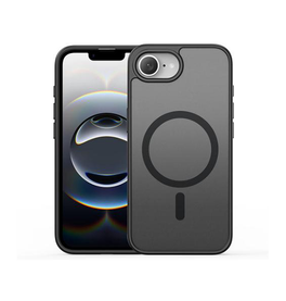 iPhone 17e / 16e | iPhone 17e / 16e - DUX DUCIS™ MagSafe Silikone Cover - Sort - DELUXECOVERS.DK