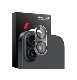 iPhone Beskyttelsesglas | iPhone 16 - NTJO™ 9H Kamera Linse Beskyttelsesglas - Gennemsigtig - DELUXECOVERS.DK