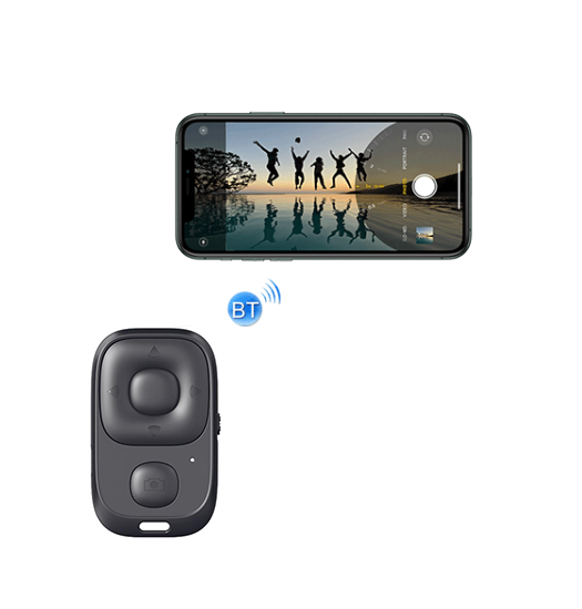 Gadgets | Lenovo® Bluetooth Kameraudløser til Mobil/iPhone - Sort - DELUXECOVERS.DK