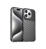 iPhone 16 Pro Max | iPhone 16 Pro Max - Thunderbolt Silikone Cover - Sort - DELUXECOVERS.DK