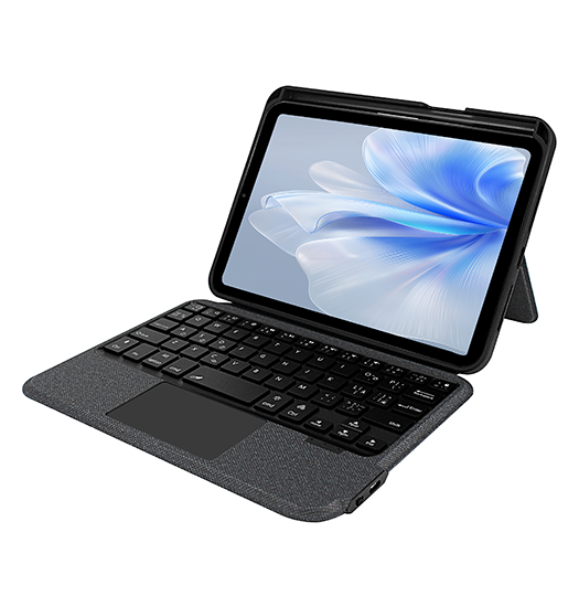 iPad Mini 6 | iPad Mini 6/7 (2021/2024) - Tangentbordsfodral med dansk layout - Bluetooth & Touchpad - DELUXECOVERS.SE