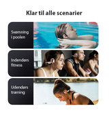 In-ear Headset | Vandtætte høretelefoner til svømning - bone conduction - IP68 - ALOVA® - DELUXECOVERS.DK