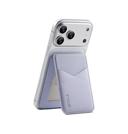 Mobil kortholder | <X>ESEBLE™ - RFID Læder Kortholder til iPhone - M. MagSafe - Lilla - DELUXECOVERS.DK