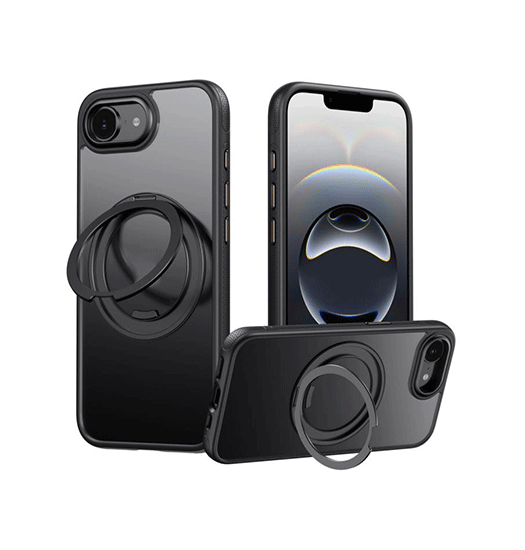 iPhone 17e / 16e | iPhone 17e / 16e - Gear™ MagSafe Cover M. Stander - Sort - DELUXECOVERS.DK