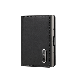 Mobil kortholder | Denior™ - Retro Kortholder - M. MagSafe - Sort - DELUXECOVERS.DK