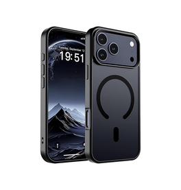 iPhone 17 Pro Max | iPhone 17 Pro Max - MagSafe Silikone Cover - NovoShield™ - Sort - DELUXECOVERS.DK