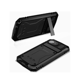 iPhone 17e / 16e | iPhone 17e / 16e - R-JUST™ Safeguard Vandtæt 360° Cover - Sort - DELUXECOVERS.DK
