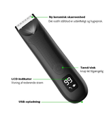 Trimmer | Bodytrimmer / Intimtrimmer - Vandtæt - V.3.0 - TrimGuard™ - DELUXECOVERS.DK