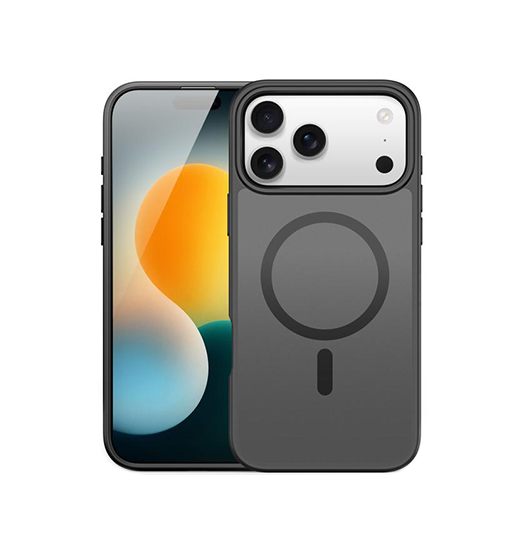 iPhone 17 Pro | iPhone 17 Pro - DUX DUCIS™ MagSafe Silikone Cover - Sort - DELUXECOVERS.DK