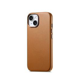 iPhone 13 | iPhone 13 - DeLX® Læder Cover - MagSafe Kompatibel - Brun - DELUXECOVERS.DK
