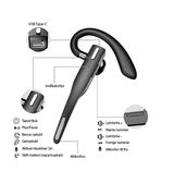 Bluetooth Øresnegl | Bluetooth headset til opkald – opladningsetui – NX-Tech™ - DELUXECOVERS.DK