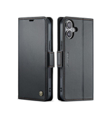 iPhone 17 | iPhone 17 - CaseMe™ Neo Læder Cover / Pung - Sort - DELUXECOVERS.DK