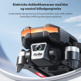 Drönare | Professionell Drönare V.2.0 - 4K Dubbelkamera - Borstlös - GPS - Svart - DELUXECOVERS.SE