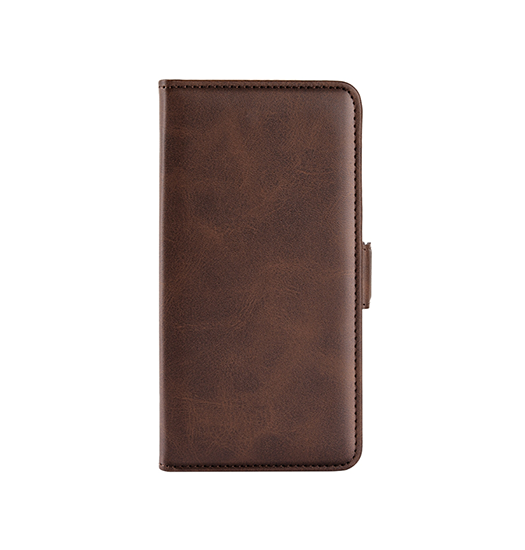 iPhone 16 Pro Max | iPhone 16 Pro Max - Retro Diary Læder Cover Etui M. Pung - Brun - DELUXECOVERS.DK
