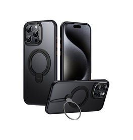 iPhone 16 Pro | iPhone 16 Pro - DeLX™ MagSafe Cover M. Stander - Sort - DELUXECOVERS.DK