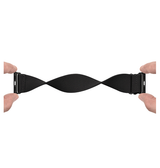 Apple Watch 42-49mm | Apple Watch (42/44/SE/45/46/49mm) - Polyester Nylon Rem Armbånd - Sort - DELUXECOVERS.DK